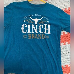 Cinch Teal Short Sleeve Tee